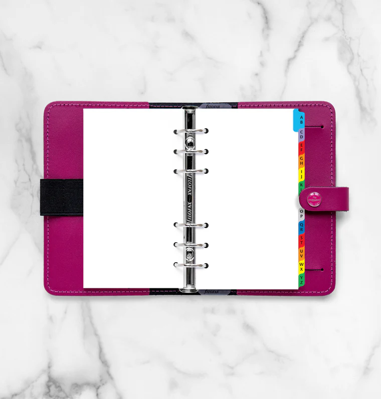 A-Z Dividers with Coloured Tabs - Personal - Image 3