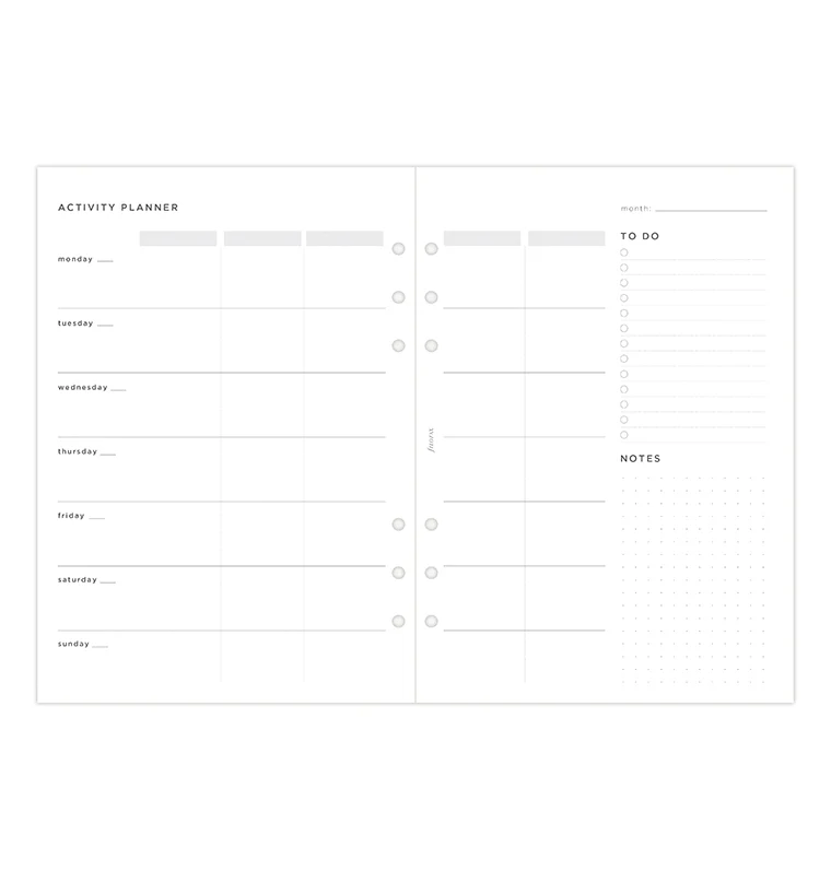 Activity Planner Refill - A5 - Image 3