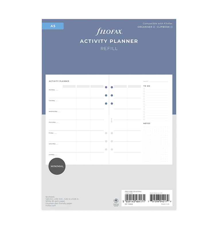 Activity Planner Refill - A5 - Image 5