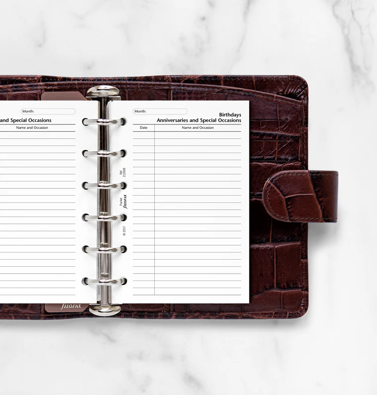 Birthdays, Anniversaries and Special Occasions Pocket Refill - Image 2