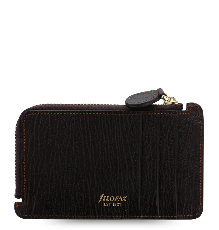 Chester Zip Leather Card Holder - Image 13