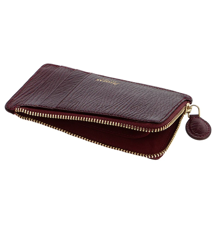 Chester Zip Leather Card Holder - Image 3