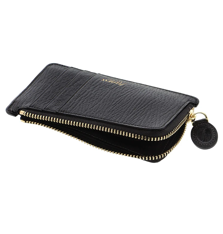 Chester Zip Leather Card Holder - Image 9