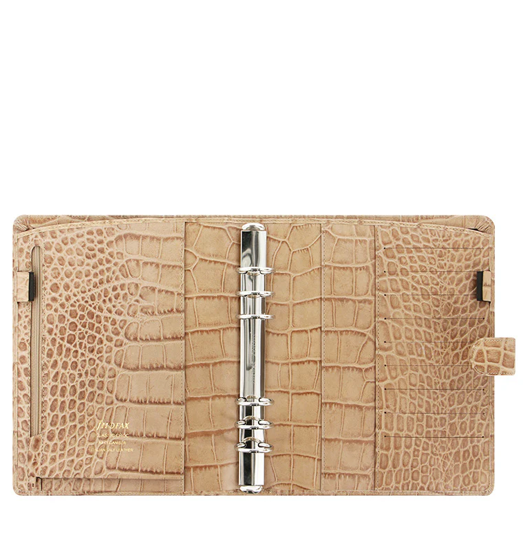 Classic Croc A5 Leather Organiser - Sale - Image 3