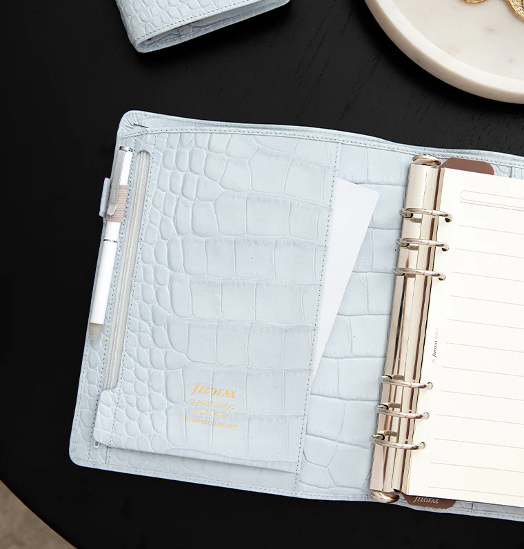 Classic Croc A5 Leather Organiser - Image 24
