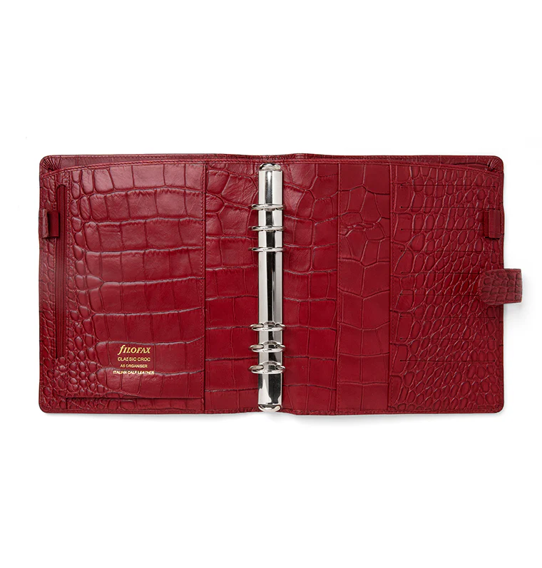 Classic Croc A5 Leather Organiser - Image 7