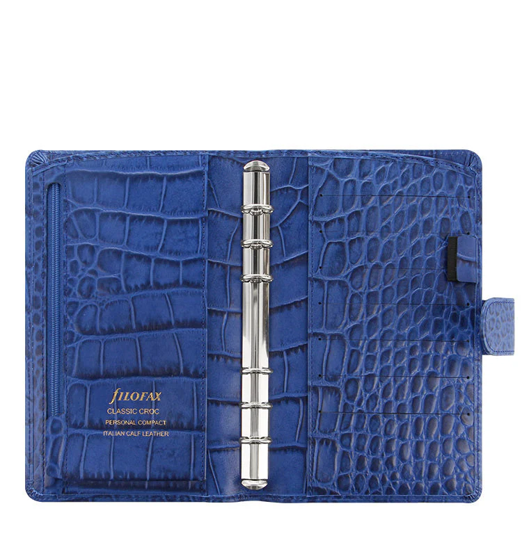Classic Croc Personal Compact Leather Organiser - Sale - Image 3
