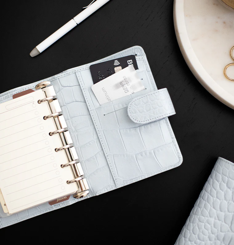 Classic Croc Pocket Leather Organiser - Image 10