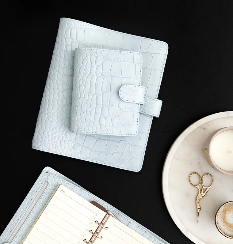 Classic Croc Pocket Leather Organiser - Image 11