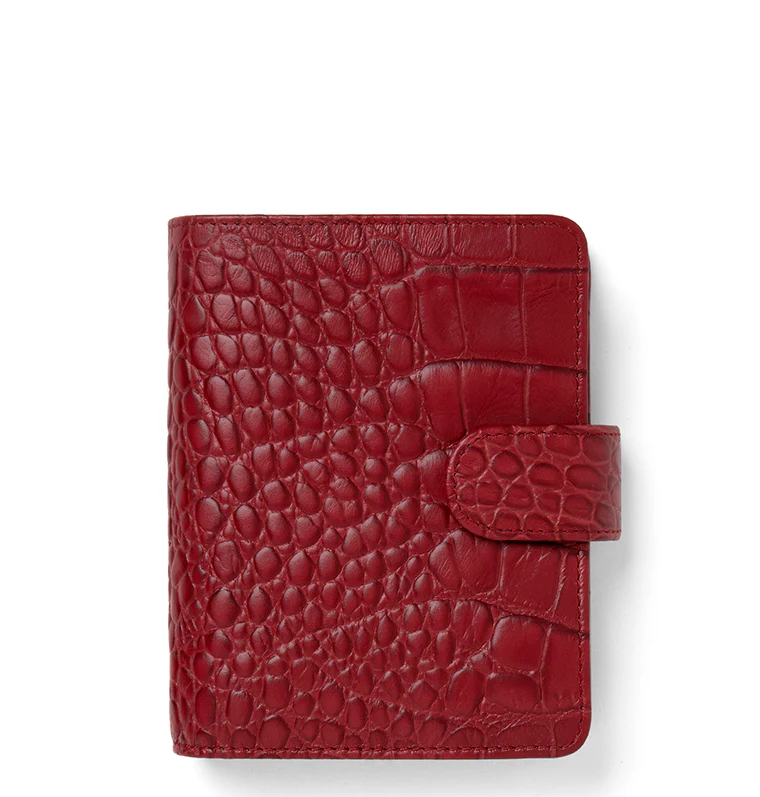 Classic Croc Pocket Leather Organiser - Image 13
