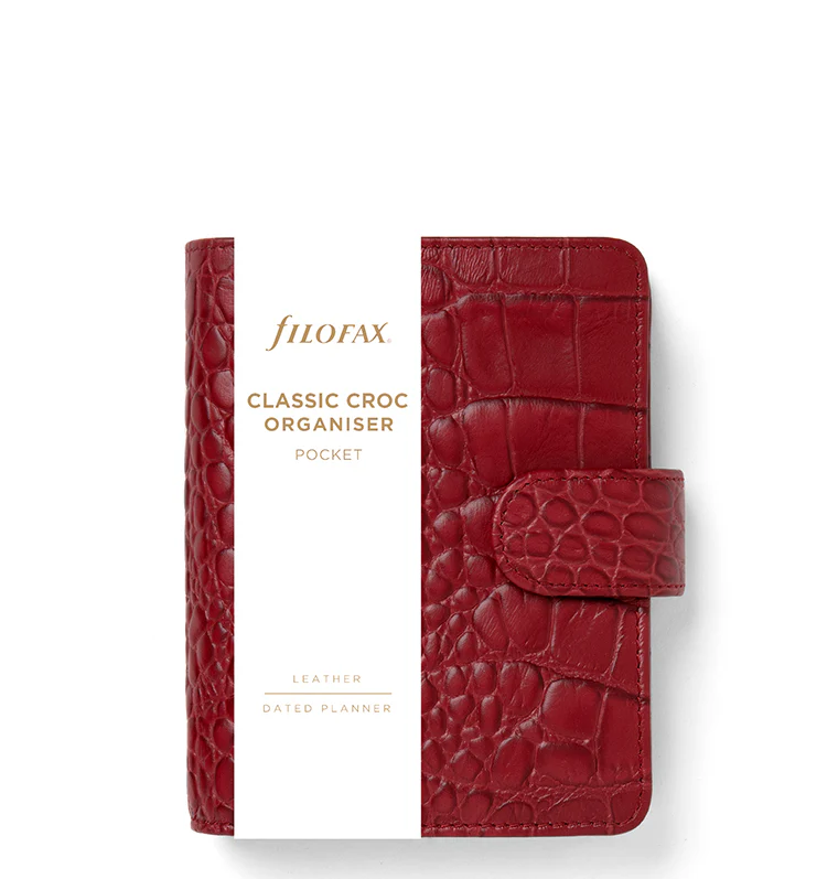 Classic Croc Pocket Leather Organiser - Image 17