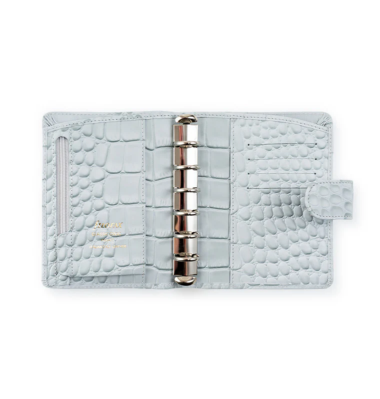 Classic Croc Pocket Leather Organiser - Image 7