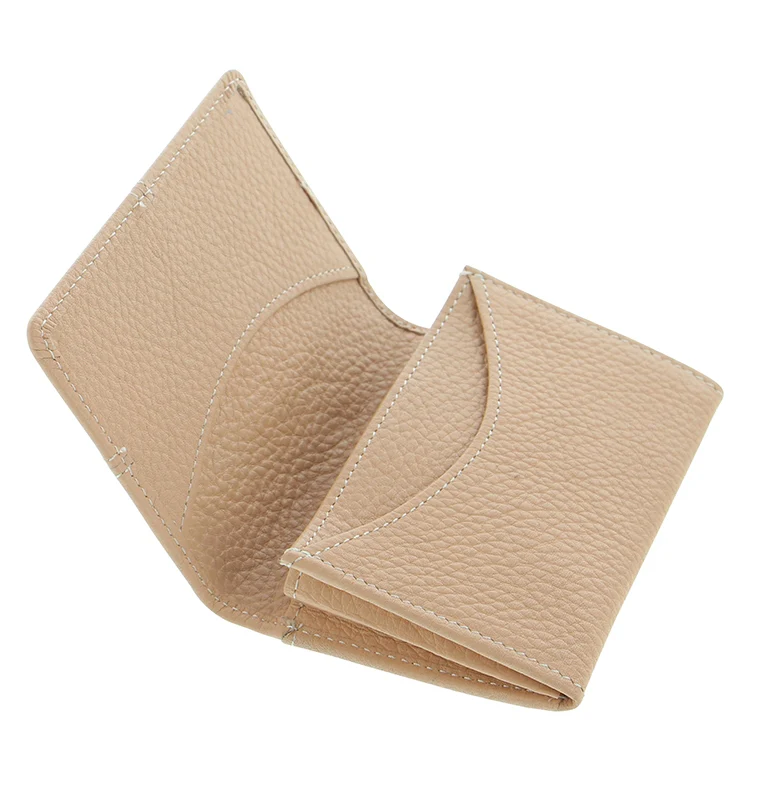 Classic Stitch Soft Leather Business Card Holder - Image 15