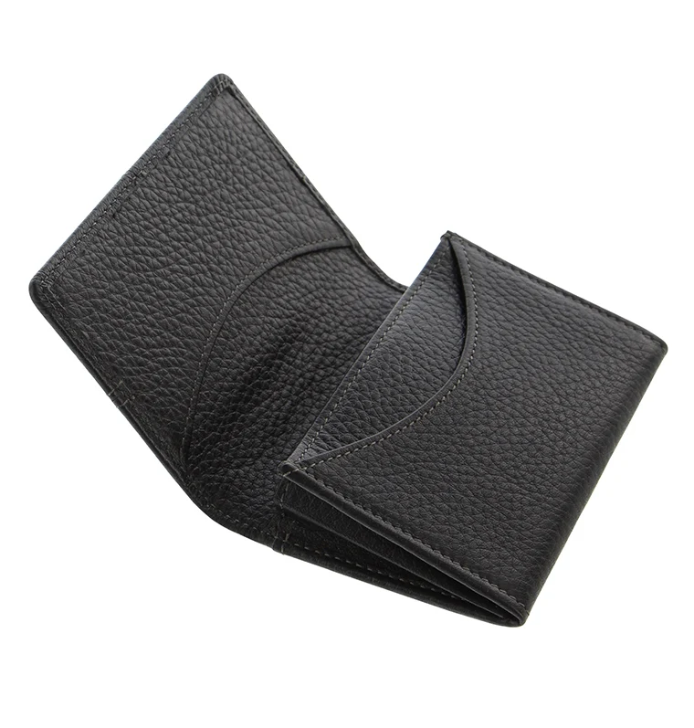 Classic Stitch Soft Leather Business Card Holder - Image 9