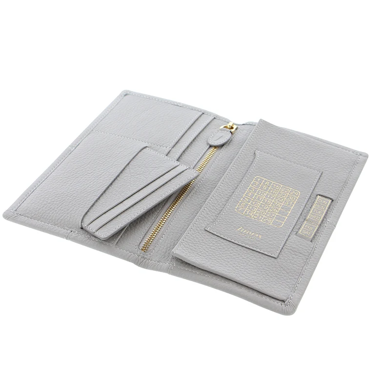 Classic Stitch Soft Leather Travel Wallet - Image 9
