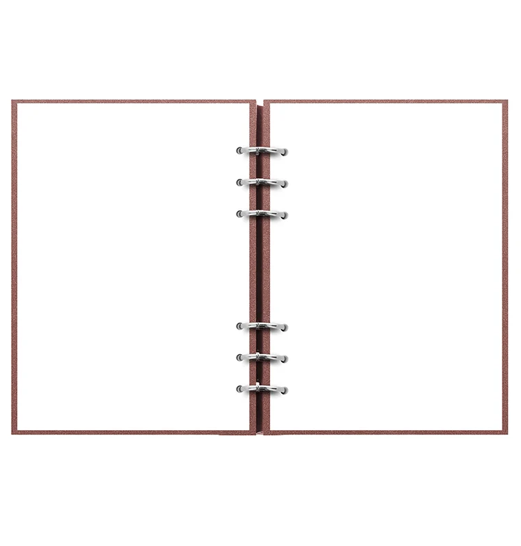Clipbook Architexture A5 Organiser - Terracotta - Image 3