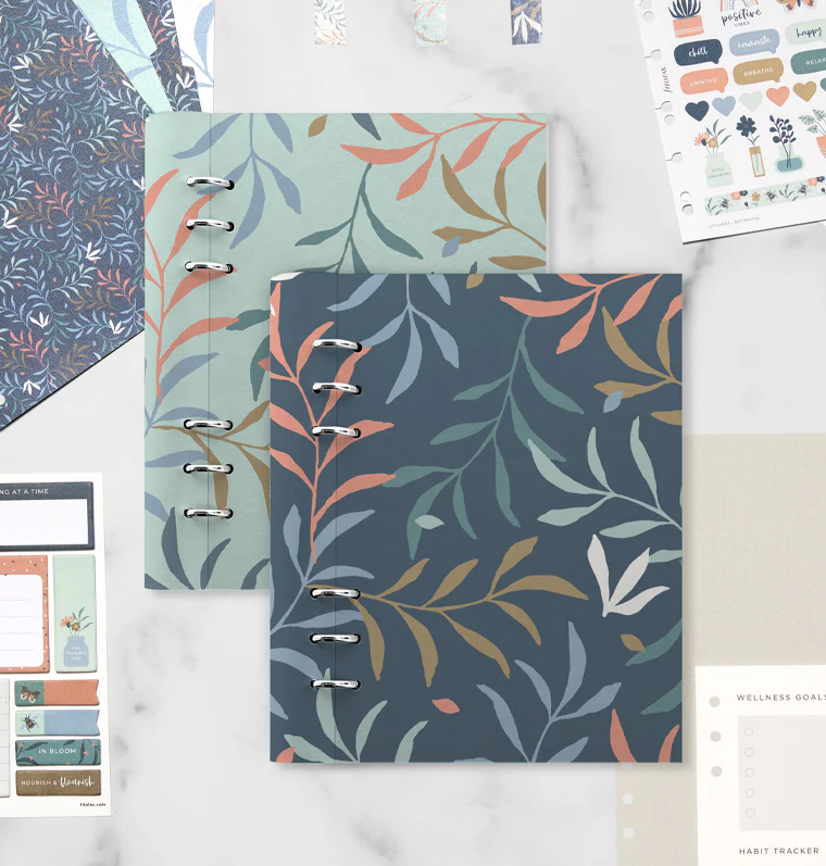 Clipbook Botanical A5 Organiser - Image 3