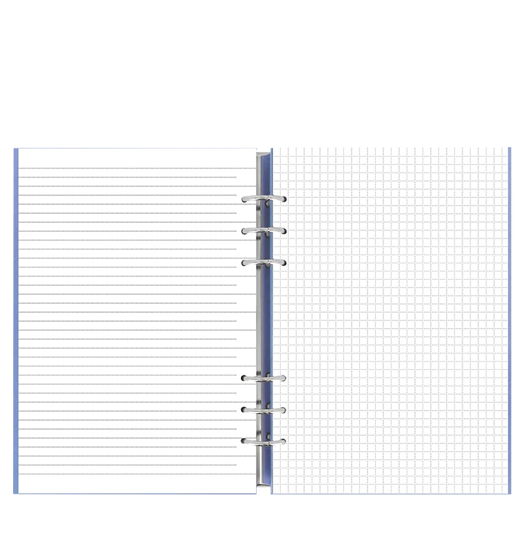 Clipbook Classic Pastels A5 Organiser Vista Blue - Image 4