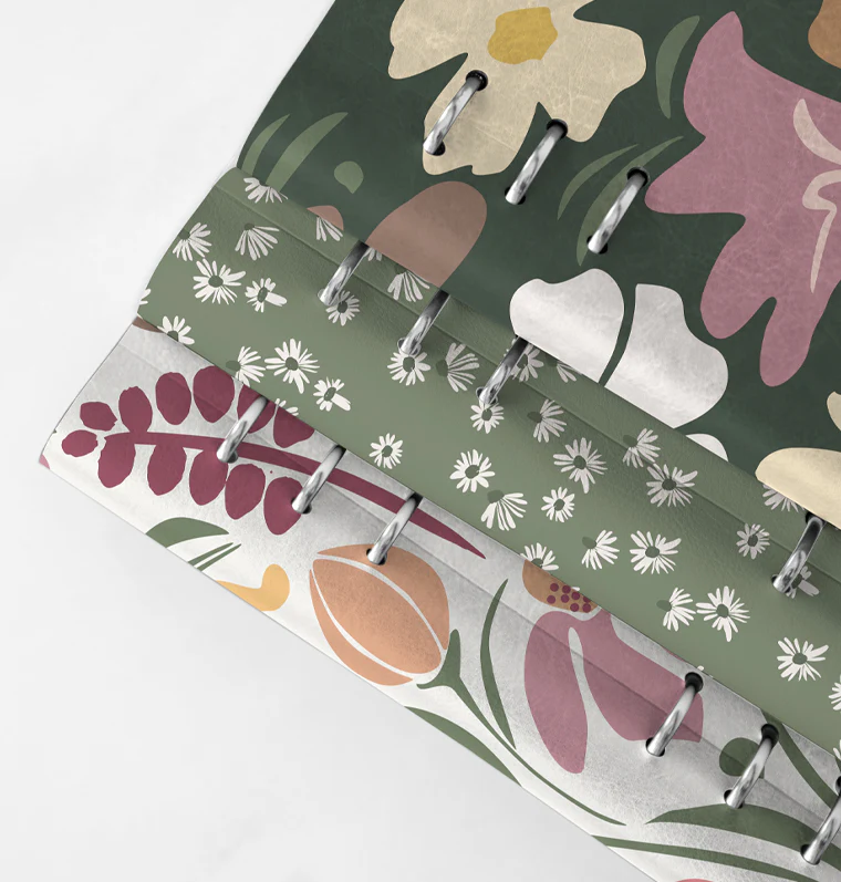 Clipbook Floral Personal Organiser - Image 59