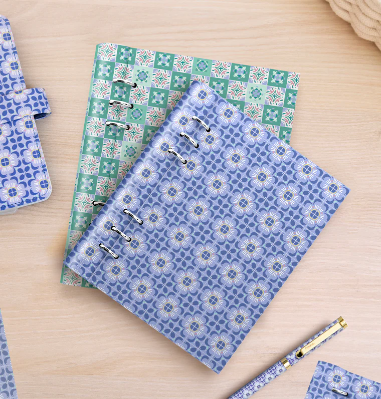 Clipbook Mediterranean A5 Organiser - Image 6
