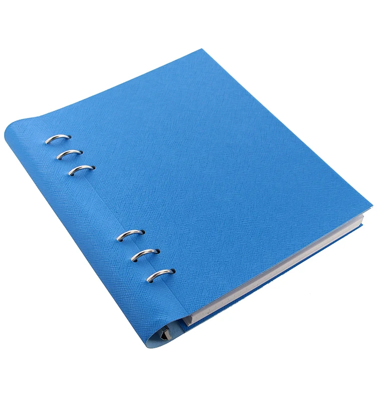 Clipbook Saffiano Fluoro A5 Organiser - Image 6