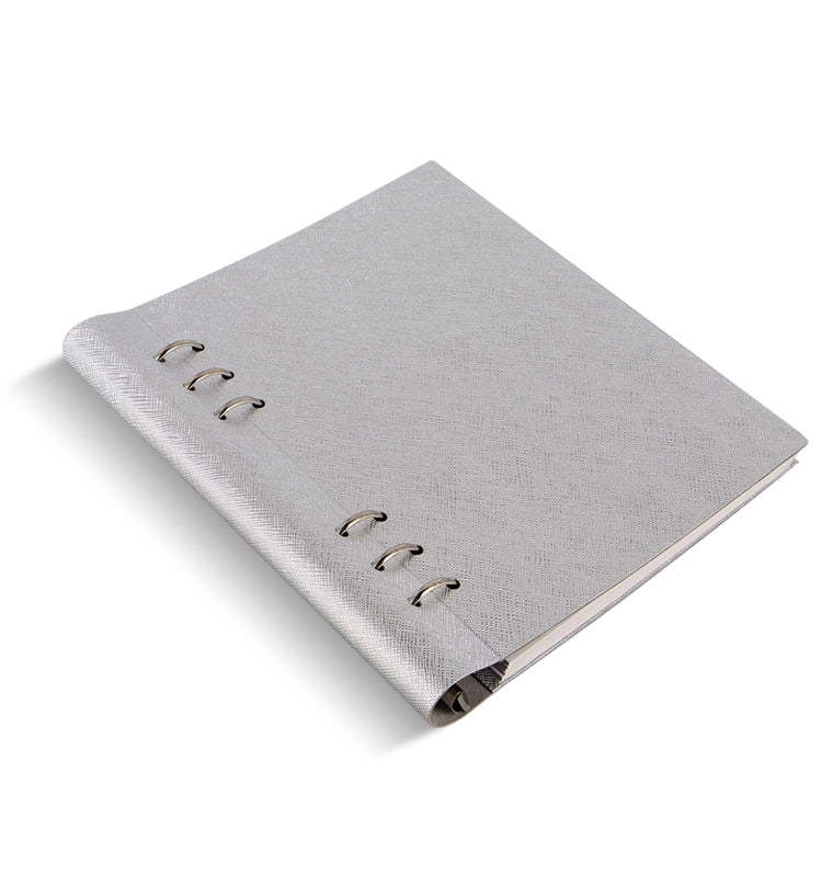 Clipbook Saffiano Metallic A5 Organiser - Image 4