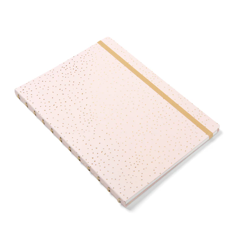 Confetti A4 Refillable Notebook Rose Quartz - Image 2