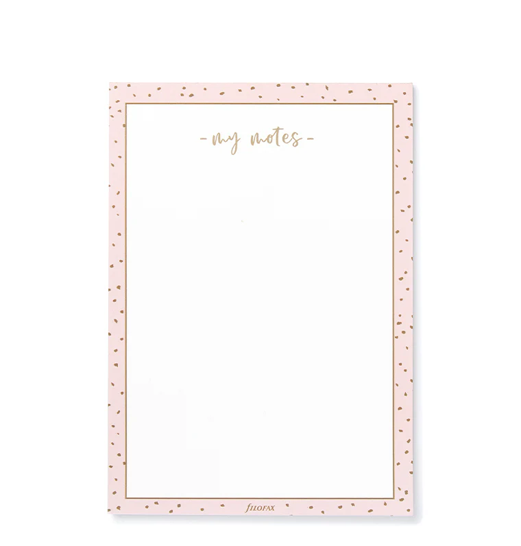 Confetti My Notes Notepad