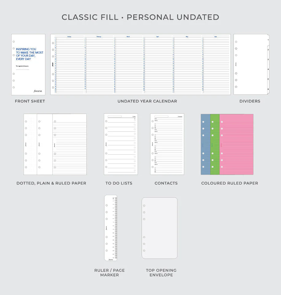 Saffiano Personal Organiser - Image 19