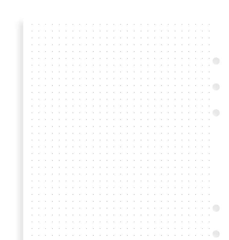 Dotted Journal Refill - A5 - Image 6