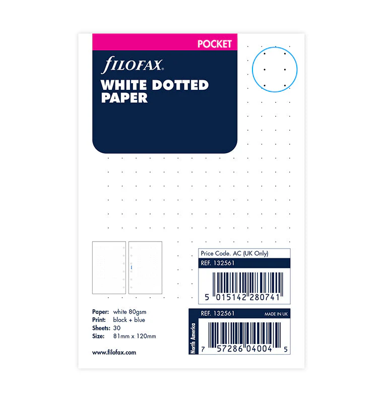 Dotted Journal Refill - Pocket