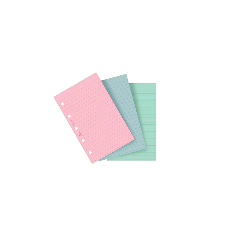 Fashion Coloured Ruled Notepaper Refill - Mini - Image 4