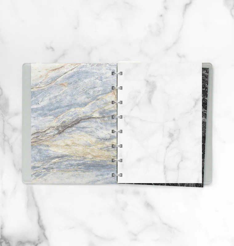 Filofax Notebook Marble Plain Paper Refill - A5 - Image 3