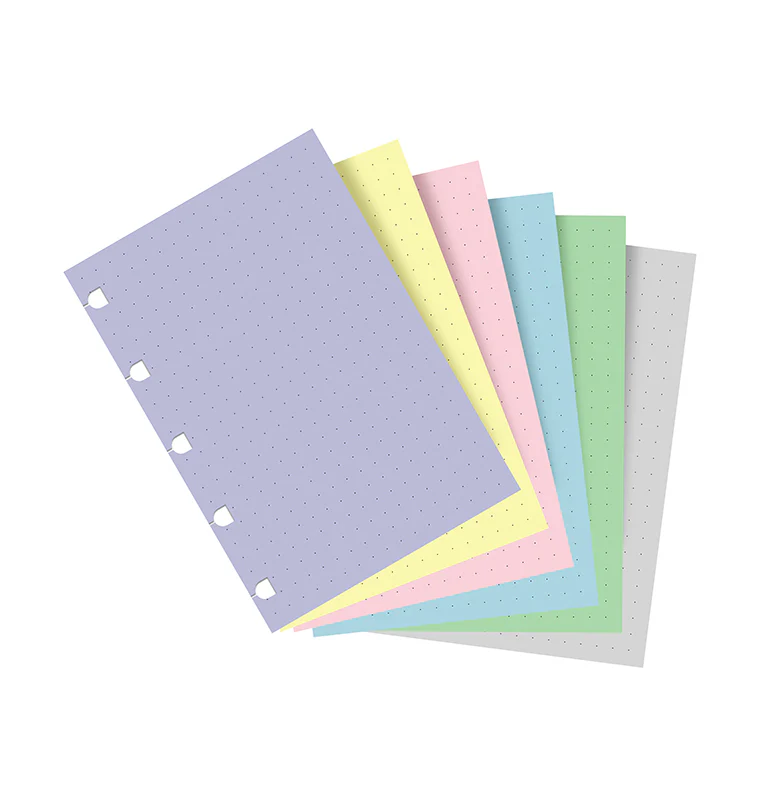 Filofax Notebook Pastel Dotted Journal Refill - Pocket - Image 3