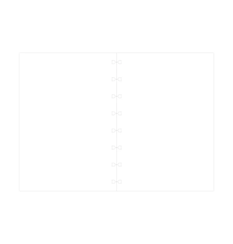 Filofax Notebook Plain Paper Refill - A5 - Image 4