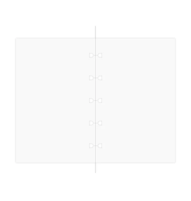 Filofax Notebook Plain Paper Refill - Pocket - Image 4