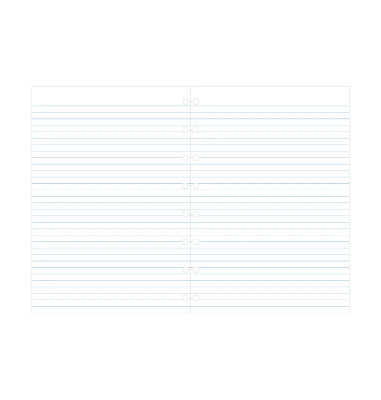 Filofax Notebook Ruled Paper Refill - A5 - Image 4