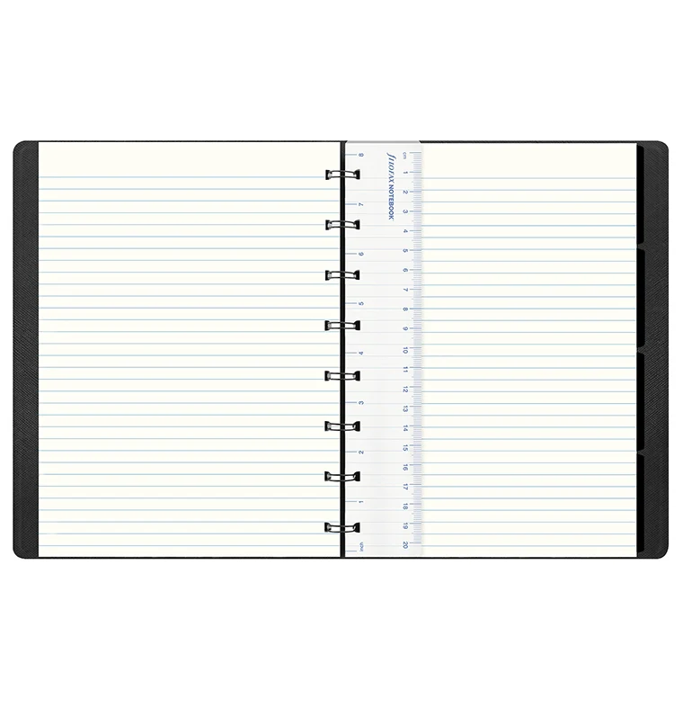 Saffiano Metallic A5 Refillable Notebook - Image 3