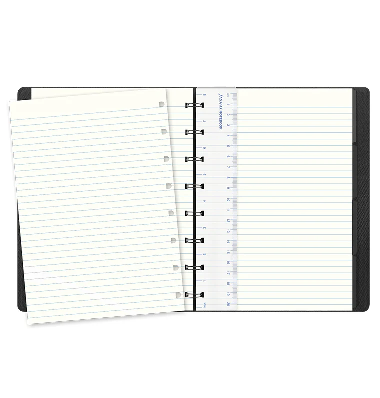 Saffiano Metallic A5 Refillable Notebook - Image 7