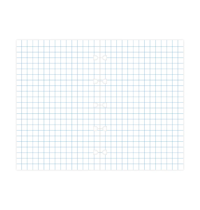 Filofax Notebook Squared Paper Refill - Pocket - Image 4
