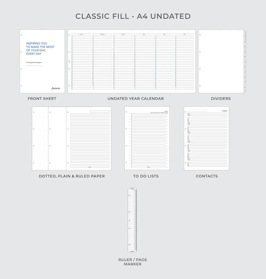 Finsbury A4 Leather Organiser - Image 5