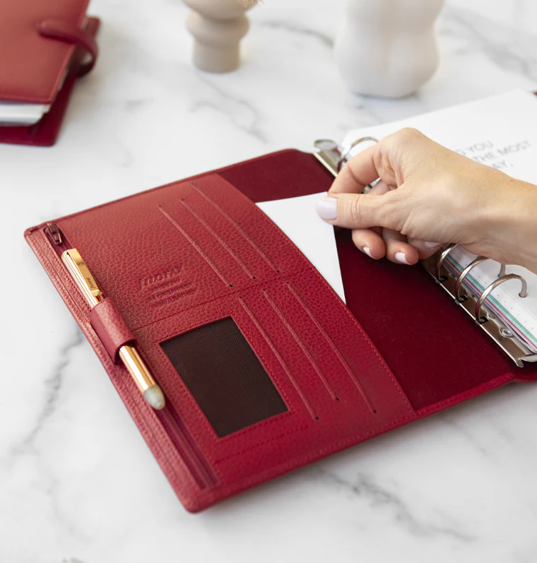 Finsbury A5 Leather Organiser - Image 24