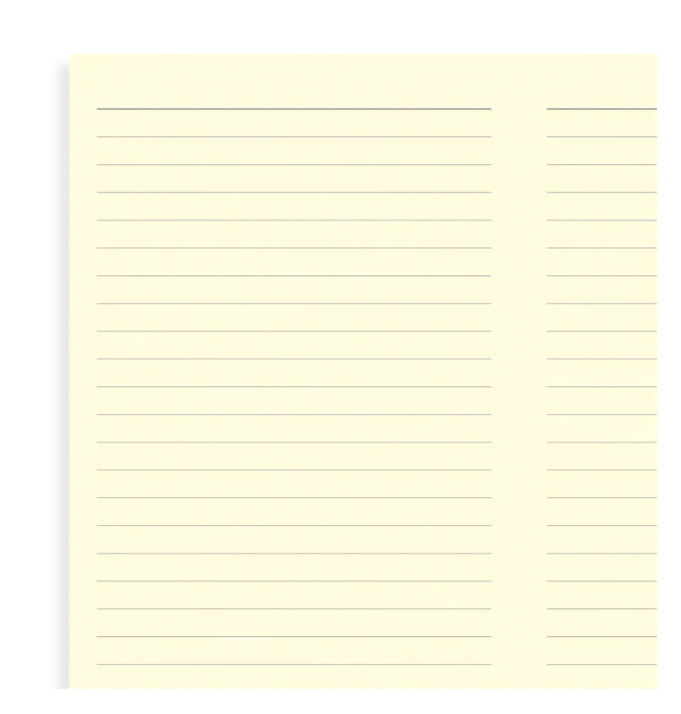 Flex by Filofax Medium Ruled Notebook Refill A4 - Image 3