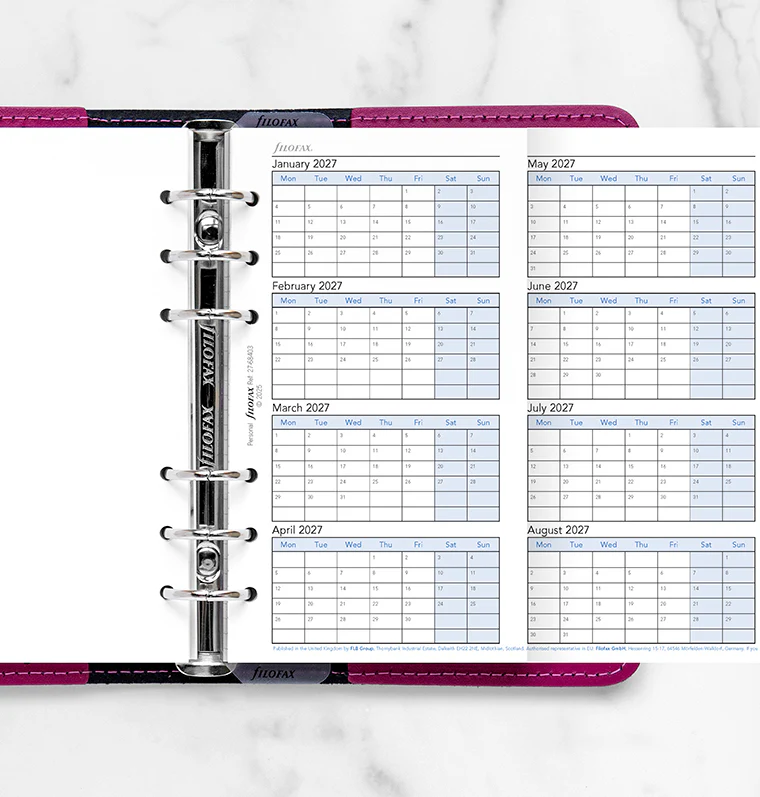 Four Year Planner - Personal 2027-2030 English - Image 2