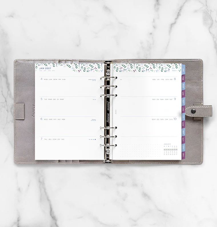 Garden Week On Two Pages Diary - A5 2027 Mutilanguage - Image 3