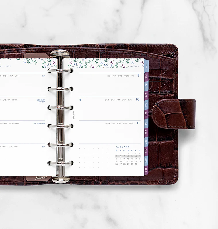 Garden Week On Two Pages Diary - Pocket 2026 Multilanguage - Image 2