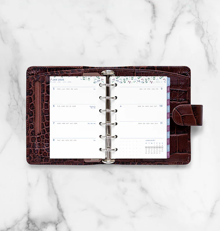 Garden Week On Two Pages Diary - Pocket 2026 Multilanguage - Image 3
