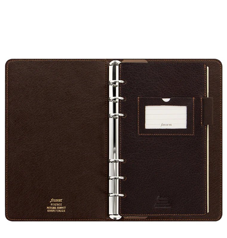 Heritage Personal Compact Leather Organiser - Image 8