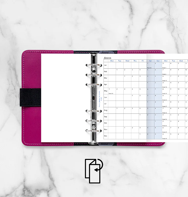 Horizontal Year Planner - Personal 2028 English - Image 3