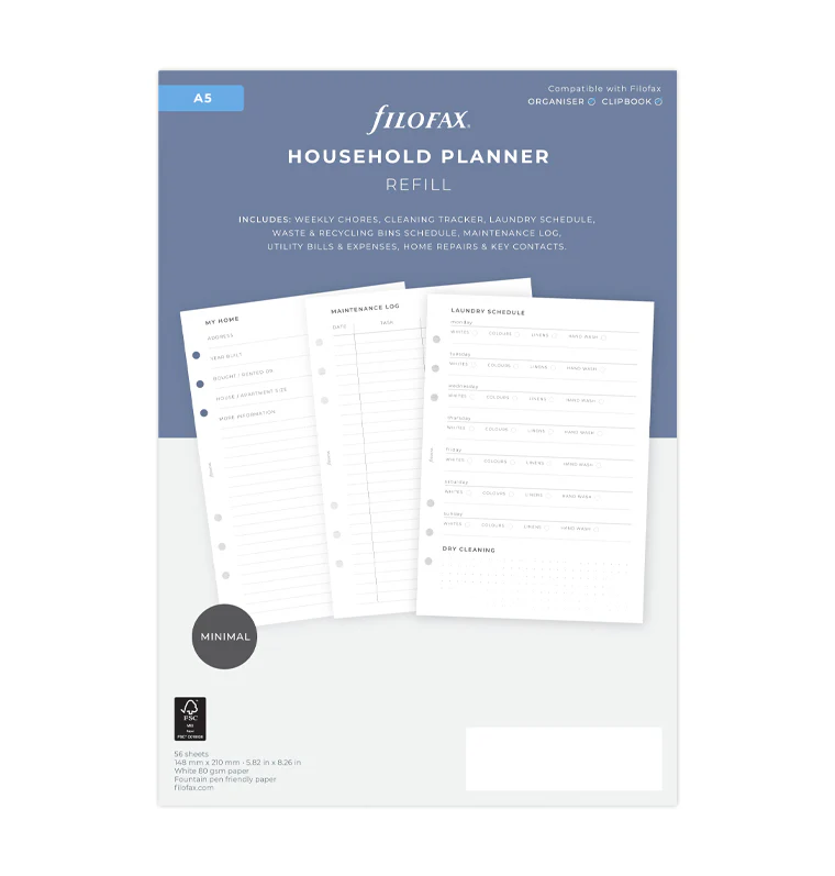 Household Planner Refill - A5 - Image 6